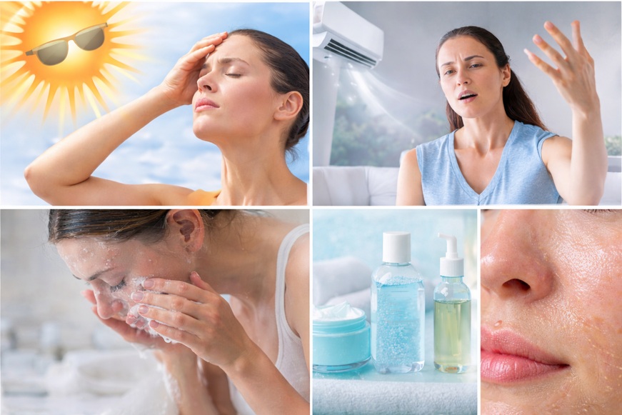 Por qué se deshidrata la piel del rostro