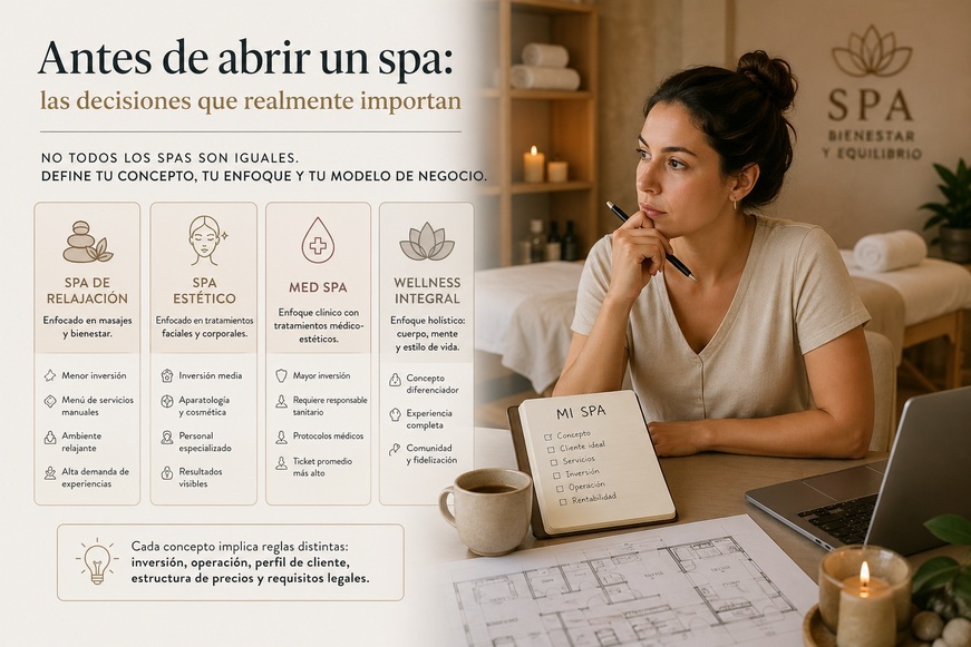 como abrir un spa