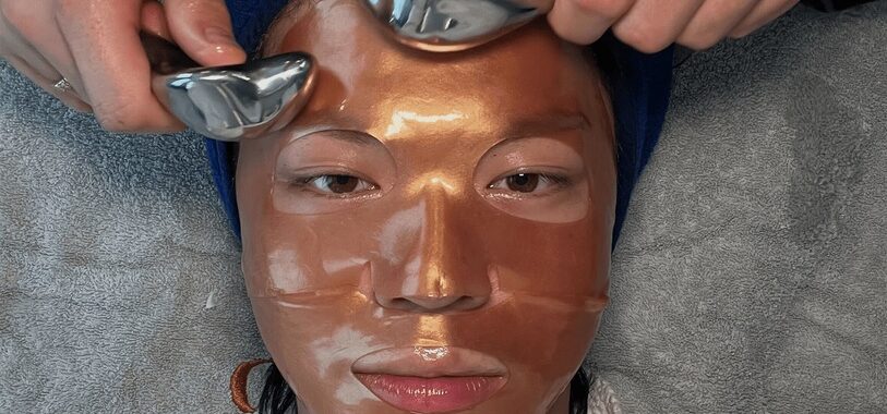 What is done in a facial