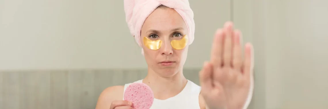 What should you not do after a facial cleansing